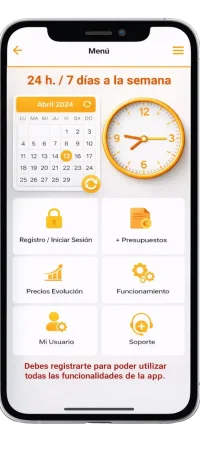 Pedidos 24h 7 días a la semana